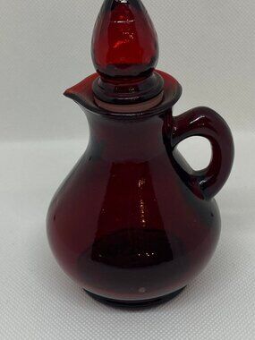 Avon Red Cruet